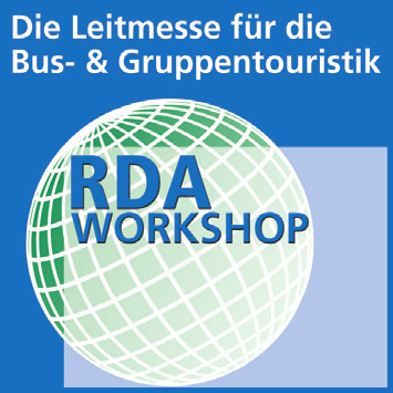RDA-WORKSHOP GEMEINSAM GRUPPEN BEGEISTERN Herzlich willkommen zum Top-Termin der Bus- und Gruppentouristik Der