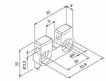 Fensterantriebe Micro + Kit Kettenantrieb mit einstellbarem Hub Produktvorteile Geeignet für jede Art von Fenster-Profilen (Aluminium, Kunststoff und Holz) und Höhe, durch den einteiligen