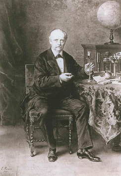 Hermann von Helmholtz (1821-1894) Universalgenie mit Sinn für die Praxis Augenspiegel zur Untersuchung der Netzhaut Drei-Komponenten-Farbtheorie Erklärung der Klangfarbe