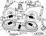 OEM: T10234 ATA-2036 Arretierwerkzeug-Satz VW-Audi Passend für VW-Audi 1.2 TSI / TFSI, 1.4 FSI / TSI / TFSI und 1.