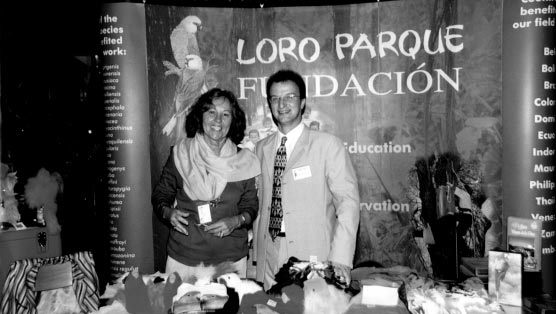 Präsentation der Loro Parque Fundación auf verschiedenen Ausstellungen Nachdem die Loro Parque Fundación (LPF) sich in den letzen Jahren im deutschsprachigen Raum nur auf der grössten Ausstellung in