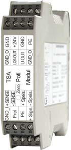 TSA-Poti Das TSA-Poti-Modul dient zur Konditionierung von Signalen aus Potentiometern in 3- oder 5-Leitertechnik mit Widerständen von 350 bis 1000 Ω.