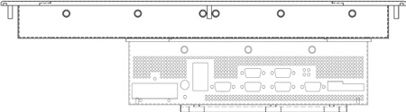 Vorderansicht 347,0 462,0 Seitenansicht 347,0 RS232 Diagnose CAN