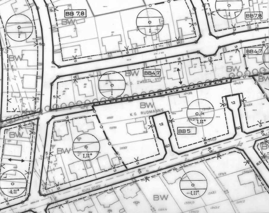 Grundlagenforschung Bei der Neudarstellung des Bebauungsplanes wurde auf der Grundlage der aktuellen Plangrundlagen des Flächenwidmungsplanes der digitalen Katastermappe und des Orthophotos die