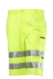 Warnschutz- Shorts/ Poloshirt Sweatshirtjacke / Softshelljacke Warnschutzbekleidung 1 2 Warnschutz-