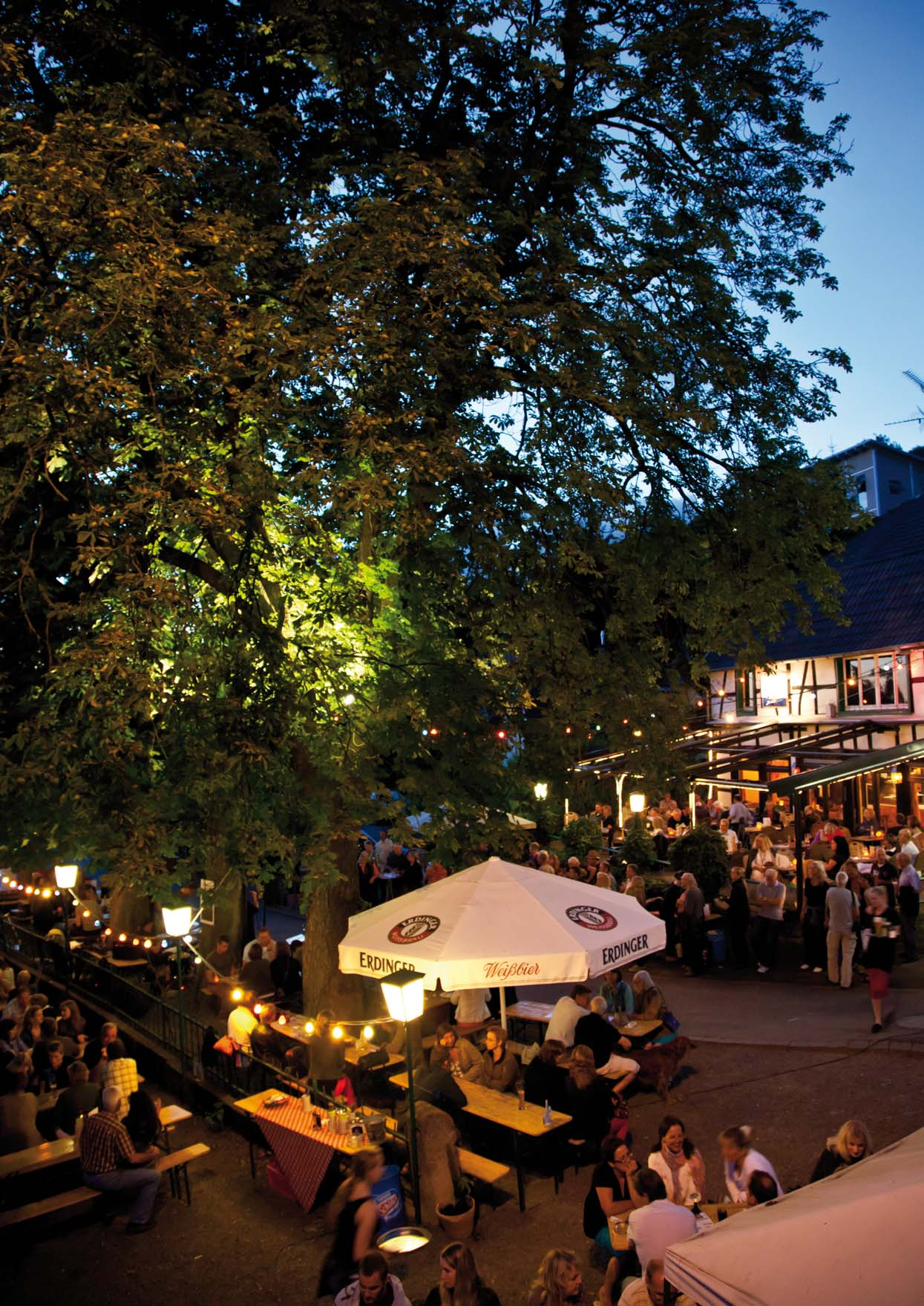 Biergarten an der