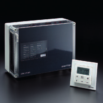 Die Temperaturabsenkung erfolgt nach einem Zeitprogramm (Raum-thermostat-Uhr) bzw. ist über externe Schaltuhr (Raumthermostat) möglich.