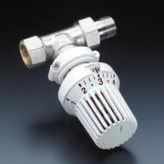 2 Thermostat Uni LHB (B = Behördenmodell), Gewindeanschluss M 30 x 1,5, mit integrierter Diebstahlsicherung und