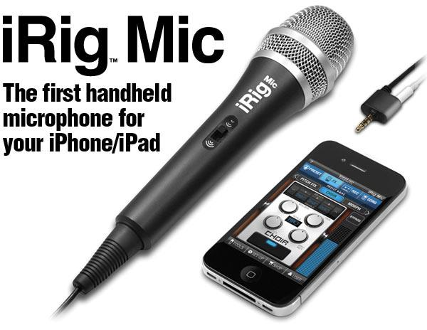 irig Mic irig Mic ist das erste Handheld Qualität Mikrofon für iphone/ipod touch/ipad.