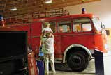 Von der Handdruckspritze zum Feuerwehrauto das Museum zeigt, wie sich die Feuerwehr in den vergangenen hundert Jahren entwickelt hat.