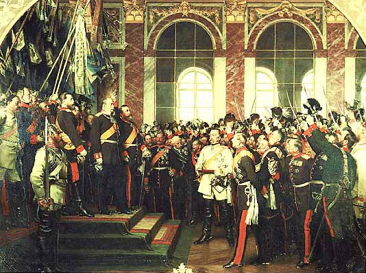 Anton von Werner: Kaiserproklamation im Spiegelsaal von