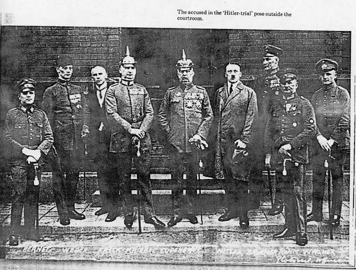 Hitler-Putsch 1923: nach dem Prozeß dürfen sich