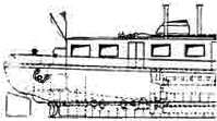 Binnenfrachter 240 Motorbinnenschiff ERNST ex Hasse ME GFK-Rumpf Gewicht ca. 1,2 kg Länge 134 cm Verdrängung ca.