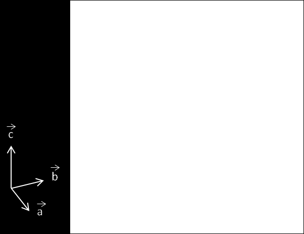 Abbildung 6.1: Hexagonale Wurtzit-Struktur von ZnO. In Gelb sind die Sauerstoff-Atome dargestellt, in Grau die Zink-Atome. ZnO ist ein Halbleiter mit direkter Bandlücke. Sie beträgt 3.