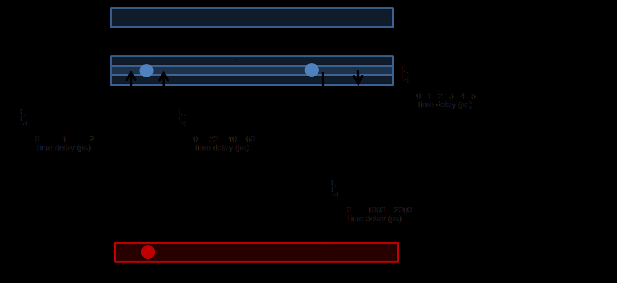Ultraschnelle Ladungsträger- und Spindynamik in ZnO anschließende Ladungsträgerrekombination ins Valenzband entspricht auch hier der nanosekundenlangen Signal-Komponente.
