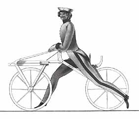 Wie alles anfing Erfindergeist: Der Mannheimer Karl-Friedrich Drais von Sauerbronn ertüftelte 1817 die Draisine, das Urlaufrad.