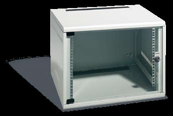 III. NT Box Wandgehäuse NT Box Montagefreundlich und preiswert Hochwertige Stahlgehäuse (Lichtgrau RAL 7035) mit kompletter Grundausstattung Optimale Zugänglichkeit für schnelle Installation: Nach