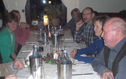 Susanne Schnadinger hatte schon lange vor diesem Termin für eine wunderbare Lokalität, im Herzen des schönen Saarlandes, eine gemütliche Stube, im Restaurant Hessmühle in Rehlingen- Siersburg,