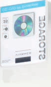 CD's/DVD's - Maße: 124 x 142 x 24mm CD 6C  31705 VPE 48 CD/DVD Umschläge, 25er Pack, transparent -