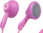 32222 VPE 5 / schwarz Ear Buddy Serie Ear Buddy - Jelly Style - Fashion Design in 4 Farben lieferbar - Einfache Reinigung durch Silikondesign - Frequenz: 20 Hz 20 khz -