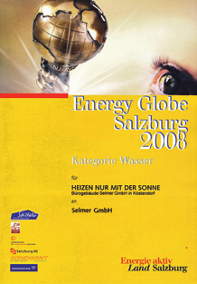 dem Energy Globe Award 2010 in