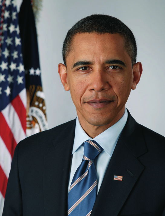 Vizepräsident* wurde damals Joe Biden. * Der Vizepräsident ist der Stellvertreter des Präsidenten. Barack Obama Am 6.