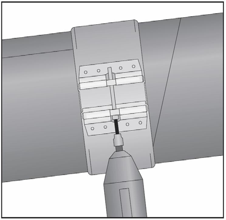 Verbindungs-Manschette Typ: DBK Typenbezeichnung DBK 1 08 Dimension 08 = 8 / DN 200 mm 10 = 10 / DN 250 mm 12 = 12 / DN 300 mm 14 = 14 / DN 350 mm Typ 1 = Normal, 2-fach verschraubt (Set à 10 Stück)