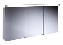 mm, T5 14 W Illuminated mirror cabinet flat 2 adjustable shelves, 2 doors, 1 socket, 1 switch, light 598 mm, T5 14 W 03 9797 050 91* Lichtspiegelschrank flat 2 einstellbare Ablagen,