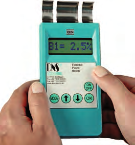 130 535,00 Feuchtigkeitsmessgerät G 814 y Elektronisches Feuchtigkeitsmessgerät zur schnellen und präzisen Messung der Restfeuchte