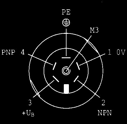 USystem Universal Fotosensoren Optoelektronischer Universalsensor M30 5 khz AmphenolTuchelStecker SPM36599 Die wichtigsten Daten in der Übersicht Zeichnung Schaltabstand als Reflextaster 500 mm