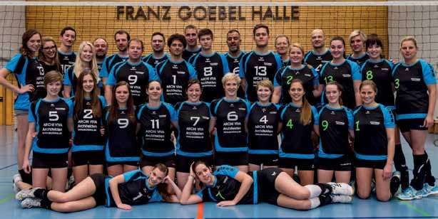 volleyball Die Volleyballabteilung hat die Spielsaison 2014/ 2015 mit 2 Damenmannschaften, einer Herrenmannschaft und einer Jugendmannschaft U16m bestritten.