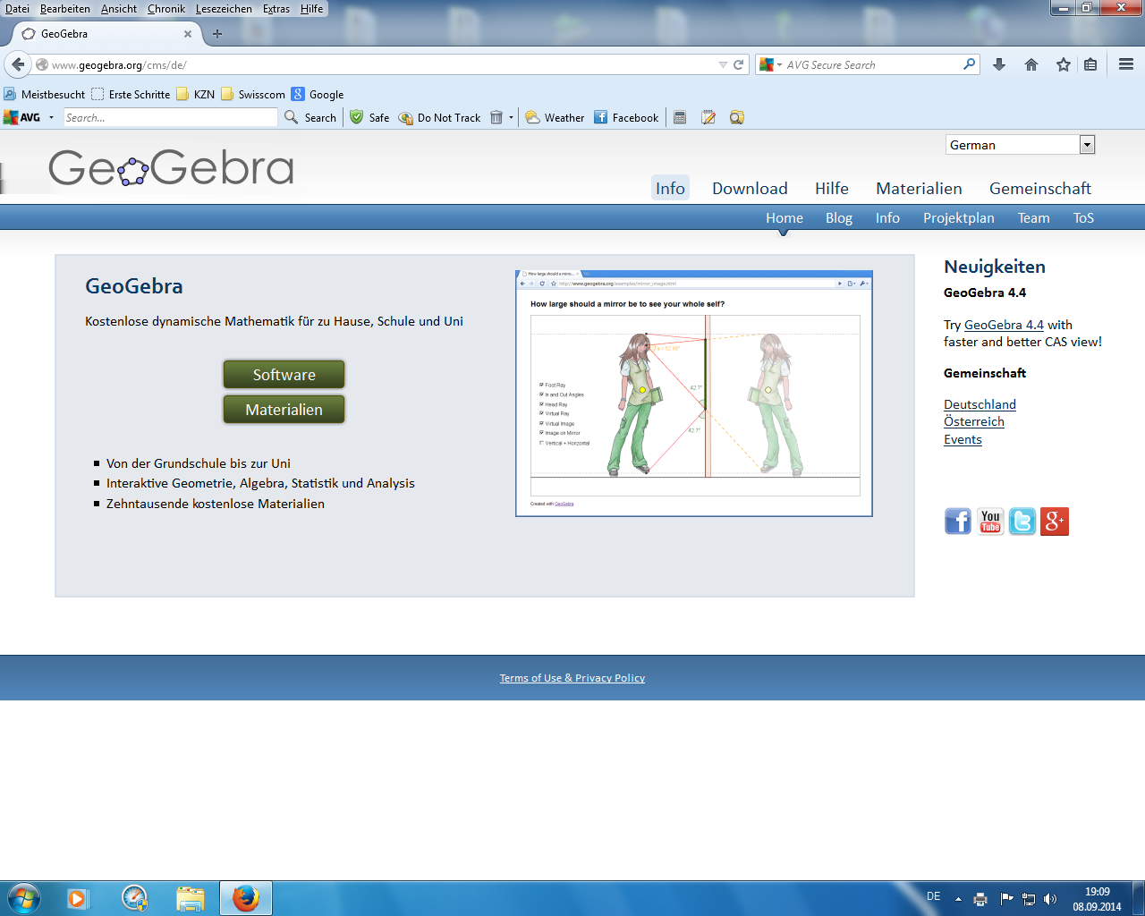 2 freeware GeoGebra 2.