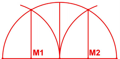 Gegeben ist der Umkreis des Fünfecks Möglichkeit 2 Zeichne einen Kreis mit dem gewünschten Radius für den Umkreis