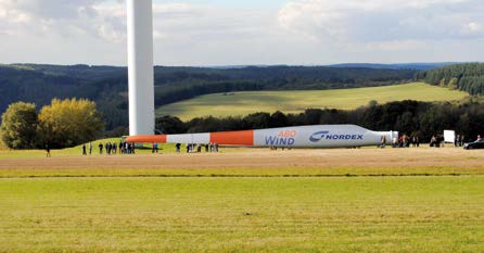 Preisentwicklung bei geringer WEA-Dichte Windkraftanlagen sind ein sichtbares Zeichen für Klimaschutz und ökologischen