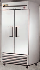 DEUTSCH T-Series: Gefrierschränke Modell Türen Regalböden Abmessungen (mm) B x T x H Verpackungsgewicht Türbauart T-12F + 1 4 632 x 588 x 1630 98 kg