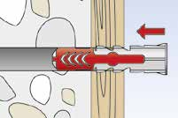 Der Dübel aktiviert je nach Baustoff das optimale