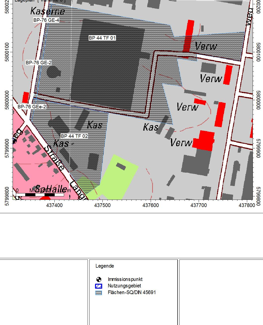 Anhang 1 Emissionsquellenplan Schallkontingente der B-Pläne Nr.