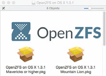 Praxis OpenZFS auf dem Mac Patrick Stein, Benjamin Kraft Ein Z für das OS mit dem X OpenZFS unter OS X benutzen Wohl wissend, dass das hauseigene Dateisystem HFS+ nicht mehr zeitgemäß ist, hat Apple