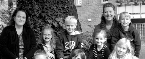 Kommunionkinder 2014 Mittwochsgruppe: von links: Christin Feldhaus, Julian Seifart, Chantal