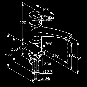 Strahlregler M 24 x 1 schwenkbarer Auslauf (360 ) für drucklose Speicher P-IX 18641/I 399050562 335,50 KLUDI MX Spültisch-Multi-Einhandmischer DN 15