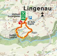 wasser-wege 23 Lingenau Wenn aus Wasser Steine werden Wanderkarte Bregenzerwald: Tour 8 Der Quelltuff in Lingenau zählt zu den bemerkenswertesten Kalksinterbildungen nördlich der Alpen und ist somit
