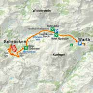 24 kultur-wege Simmel-Kapelle mit Blick auf den Biberkopf Warth-Schröcken Auf den Spuren der Walser Wanderkarte Bregenzerwald: Tour 48 Die Gemeinden Lech, Schröcken und Warth sind typische