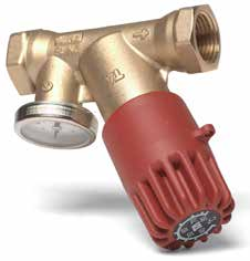 IMI HEIMEIER / Trinkwasser / TA-Therm TA-Therm Dieses thermostatische Ventil zur automatischen Einregulierung von Brauchwasserzirkulationsanlagen bietet eine stufenlose Temperatureinstellung und