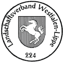 9 Siegel des Oberpräsidenten der Provinz Westfalen 1946 Bis 1918 hatte der König von Preußen die Verleihung bzw. Genehmigung kommunaler Wappen vorgenommen.