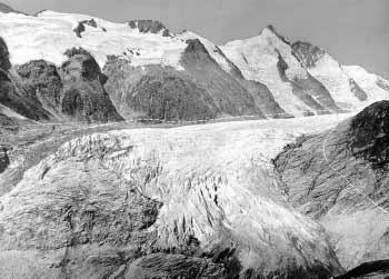 Die Fläche ist von 26,5 Quadratkilometer beim letzten Gletscherhochstand im Jahr 1852 auf rund 18 Quadratkilometer zurückgegangen.