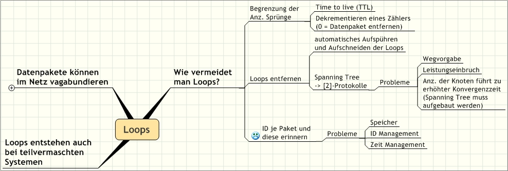 Topologien Problem: Loops Mind Map 3: