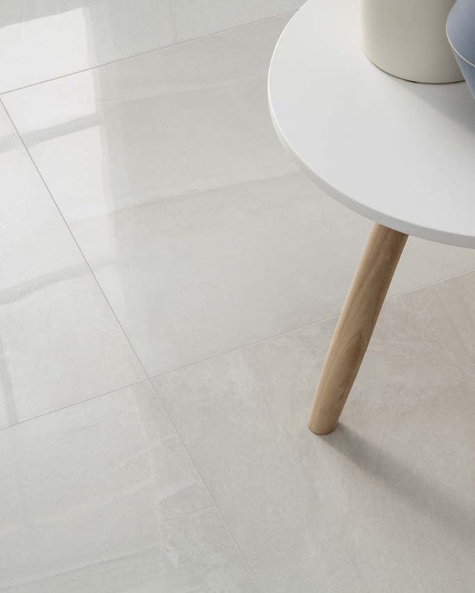 bianco lev/ret 60x60 cm Geostone Un elegante armonia stilistica per ambienti dallo stile unico e ricercato.