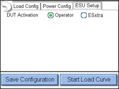 Wenn der Bediener ausgewählt ist, erhält der Benutzer eine Aufforderung, wann er den ESU-Generator aktivieren oder deaktivieren muss.