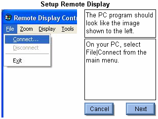 Fernbedienungsmodus In diesem Modus kann der SECULIFE ESXTRA von einem entfernten PC über ein