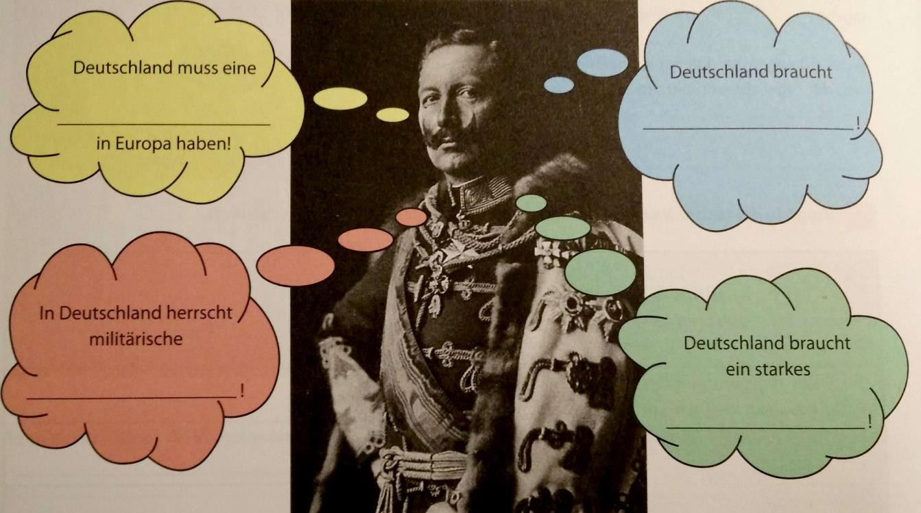 Kaiser Wilhelm II. und der Neue Kurs Seit 1888 regierte ein neuer Kaiser im Deutschen Reich. Er war der Enkel Wilhelms I. und hieß Wilhelm II. Wilhelm II. hatte große Pläne mit dem Deutschen Reich: 1.